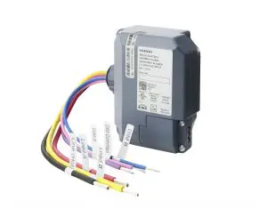 A picture of the power supply for the electronic device.